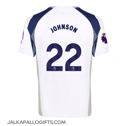 Tottenham Hotspur Brennan Johnson #22 Kotipaita 2025-26 Lyhythihainen